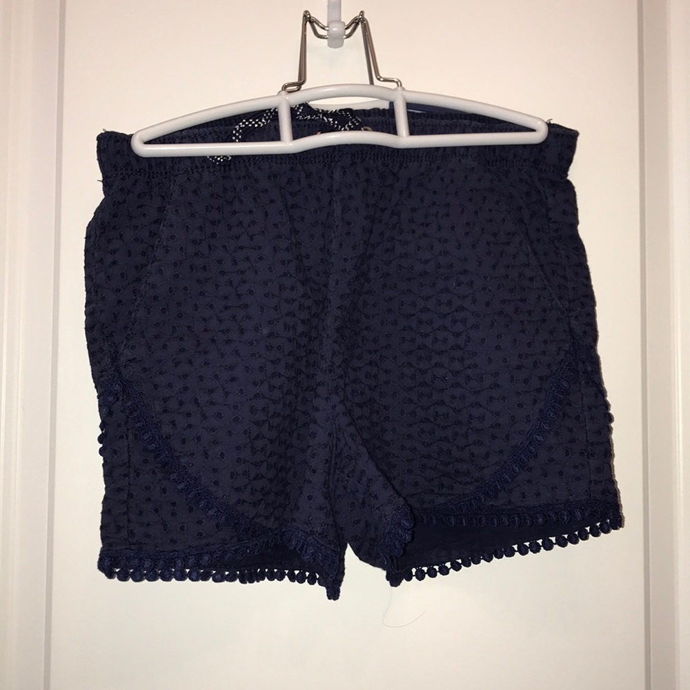 Blue summer shorts
